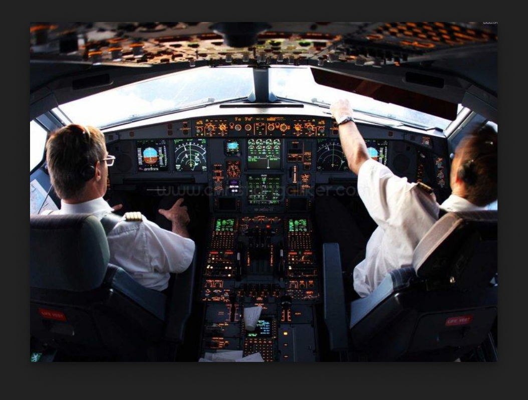 Cockpit pesawat